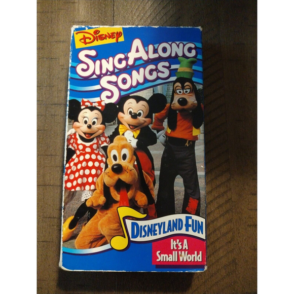 Disneys Sing Along Songs - Disneyland Fun: Its a Small World (VHS, 1993) - Picture 1 of 7
